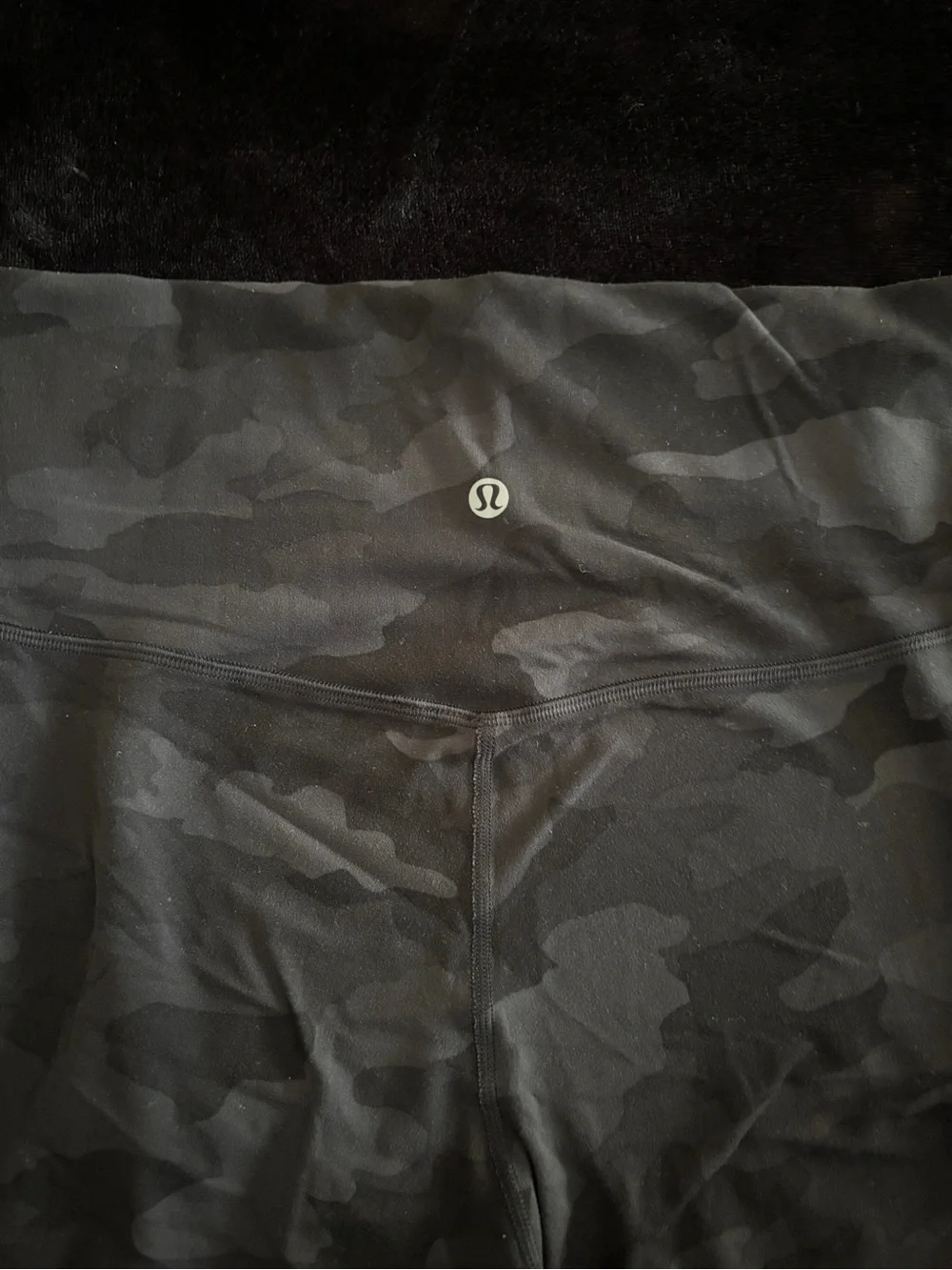 Lululemon Black Camo Align Leggings